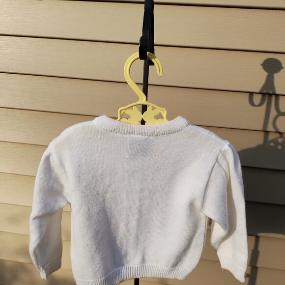Vintage Early 90's Carriage Boutique Button Front Sweater Size 6 Months - Picture 7 of 8
